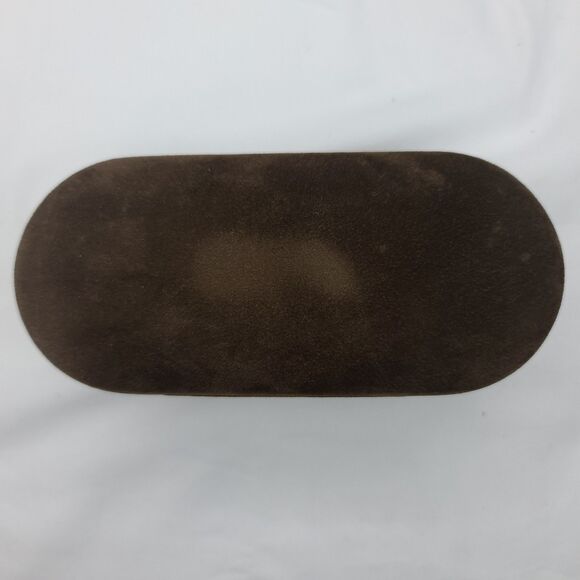 NEW TOM FORD BROWN HARD CLAMSHELL CASE LARGE EYEGLASS CASE With Box - Picture 4 of 7